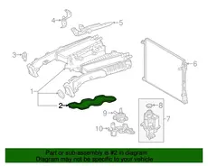 Прокладка коллектора TOYOTA / LEXUS 1717670020