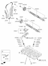 Гидрокомпенсатор KIA 222262B341