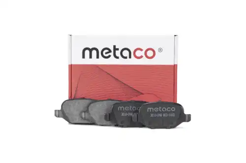 Тормозные колодки дисковые METACO 3010-248