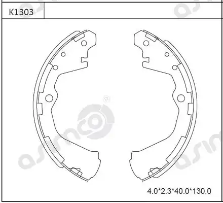 Салонный фильтр ASIMCO K1303