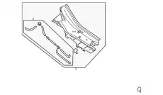 Решетка радиатора MAZDA KN0W507R0A