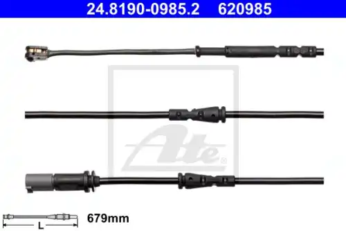 Датчик тормозных колодок ATE 24.8190-0985.2