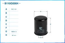 Фильтр масляный CWORKS B110G0004