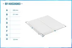 Салонный фильтр CWORKS B140G0083