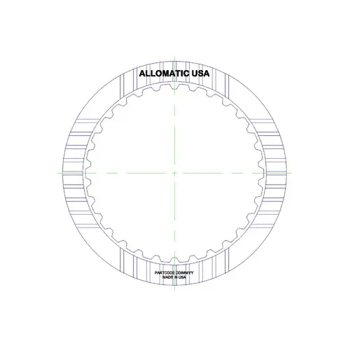 ФРИКЦИОННЫЙ ДИСК 512096 ALLOMATIC