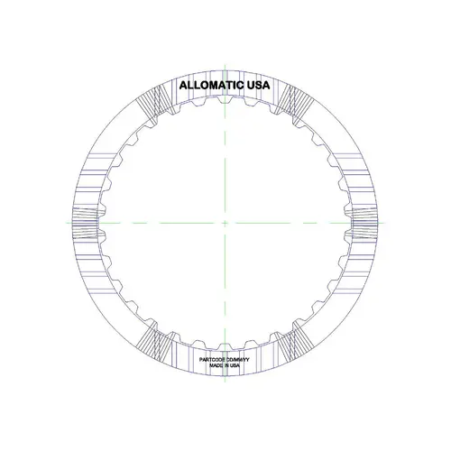 ФРИКЦИОННЫЙ ДИСК 512097 ALLOMATIC