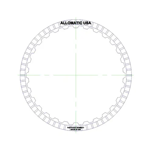 ФРИКЦИОННЫЙ ДИСК 512099 ALLOMATIC
