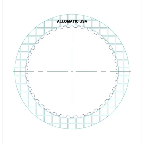 ФРИКЦИОННЫЙ ДИСК 512198 ALLOMATIC