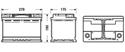 Аккумулятор TUDOR TL700