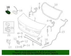 Ручка двери MOBIS 81260F2500UYS