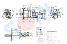 Цилиндр ПГУ d102mm 35905 SORL