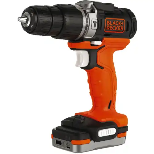 Ударная дрель-шуруповерт Black&Decker GoPak 12В USB BDCHD12S1