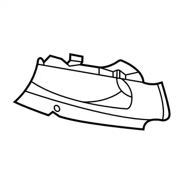 ободок противотуманной фары 86558D2500 HYUNDAI