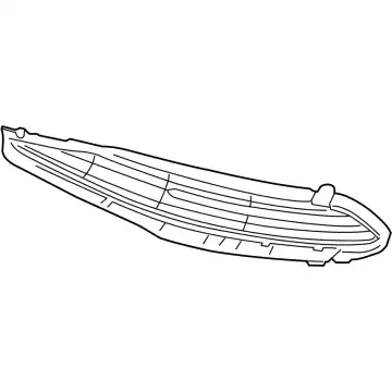 Решетка бампера HYUNDAI / KIA 86562D2600