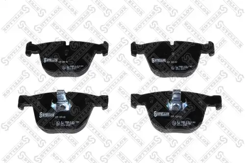 Тормозные колодки дисковые задняя ось STELLOX 689 025-SX