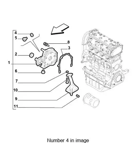 Сальник 10259960 LANCIA