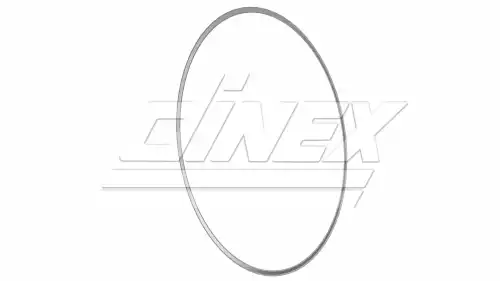 прокладка глушителя!\ Volvo 8AL005 DINEX