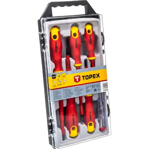 979 Набор отверток TOPEX 1000В, 6 шт. 39D673