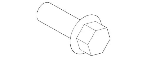 болт 95556272200 PORSCHE