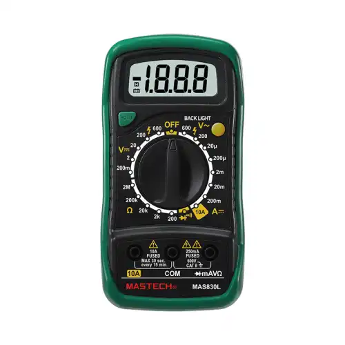 Мультиметр портативный MAS830L MASTECH 132007 REXANT