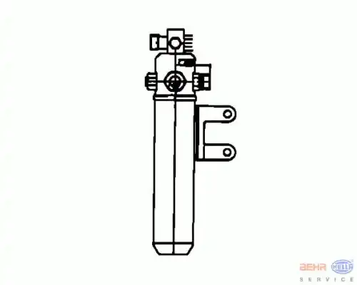 Осушитель кондиционера HELLA 8FT 351 198-241