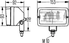 Фара HELLA 1GA 005 060-041