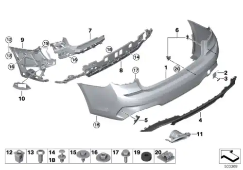 Решетка бампера BMW 51 12 2 472 142