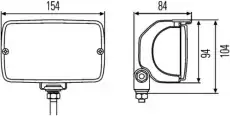 Фара HELLA 1GA 998 522-177
