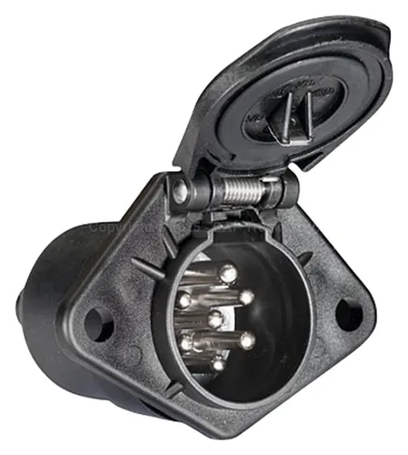 розетка 7/7 полюсов Volv 1523985 DAF