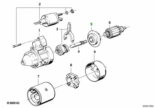 Редуктор стартера 12412244473 BMW