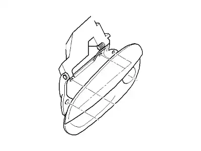 Ручка двери BMW 51 21 7 114 955