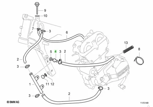 Фильтр масляный сетчатый 11422345020 BMW