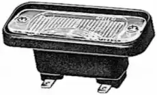 Фонарь габаритный HELLA 2KA 005 049-007