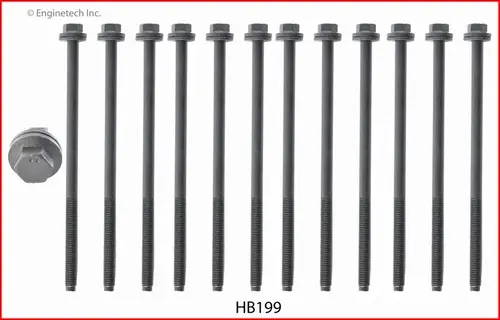 Болт головки блока цилиндра (ГБЦ) ENGINETECH HB199