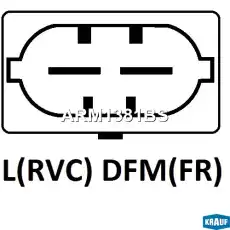Регулятор генератора !14.4v A-Circuit \FORD ARM1381BS KRAUF