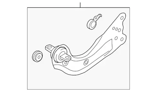 Рычаг подвески MAZDA GBFN28200
