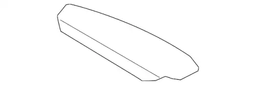 BOARD DOOR, PANEL TRIM 7221D571XB MITSUBISHI