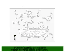 MU000266 БОЛТ МЕТАЛЛИЧЕСКИЙ MITSUBISHI