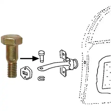BOLT, WITH NUT 8187450302 JP