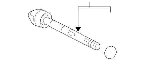 Рулевой наконечник HONDA 53610TVAA01