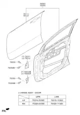 DOOR ASSY 76004A9001 MOBIS