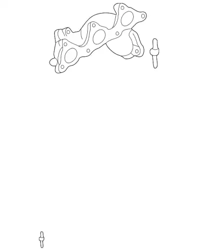 Коллектор выпускной MITSUBISHI MN110617