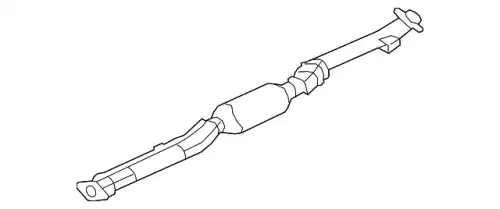 EXHAUST PIPE, MUFFLER 1570A937 MITSUBISHI