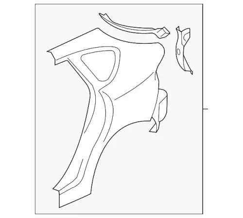 Крыло SUBARU 51439FG0319P