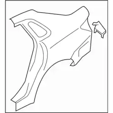 Крыло SUBARU 51439FG0409P