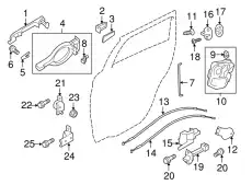 GASKET, RUBBER 5746A122 MITSUBISHI