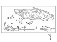 Фара NISSAN 260609HS9A