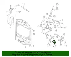 HOSE ASSY, WINDSHIELD WASHER 1787265D00 SUZUKI