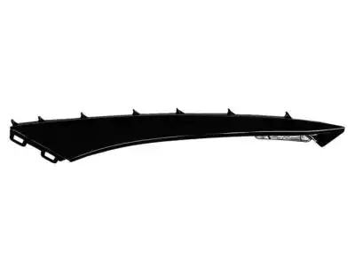 71114TVAA00 GARN R. FR. BUMPER HONDA