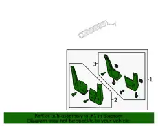 MUD GUARD, SET 08P00TVA100A HONDA